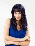 EYESHA Color fusion  fashion wig 801 Purple mix_natural wave